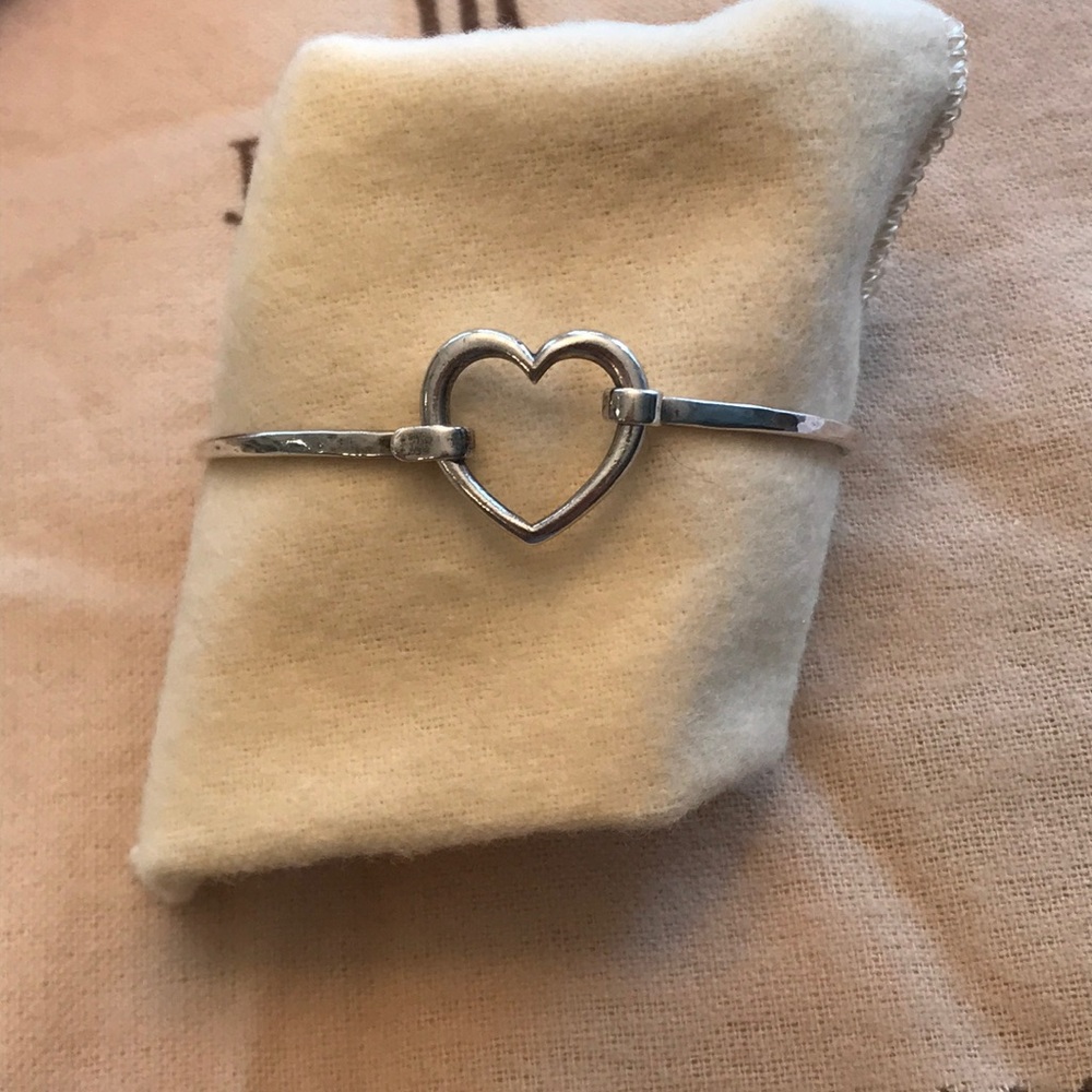 James Avery Heart Hook Bracelet